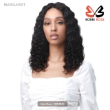 Bobbi Boss 100% Human Hair Wet & Wavy HD Lace Front Wig - MHLF441 MARGARET