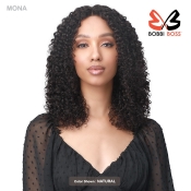 Bobbi Boss 100% Human Hair Wet & Wavy Lace Front Wig - MHLF442 MONA