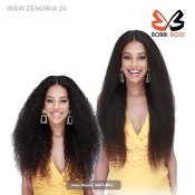 Bobbi Boss Unprocessed Human Hair 13X4 HD Lace Wig - MHLF520L W&W ZENOBIA 24