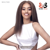 Bobbi Boss 100% Unprocessed Human Hair HD Lace Front Wig - MHLF580 ANGE 20