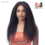 Bobbi Boss 100% Unprocessed Human Hair HD Lace Front Wig - MHLF581 ANGE 24
