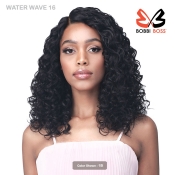 Bobbi Boss 100% Human Hair Deep Lace Wig - MHLF595 WATER WAVE 16