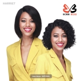 Bobbi Boss 100% Unprocessed Human Hair Wet & Wavy HD Lace Front Wig - MHLF653 HARRIET