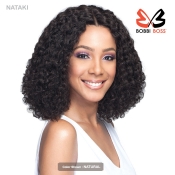 Bobbi Boss 100% Human Hair Deep Part Lace Front Wig - MHLF803 NATAKI