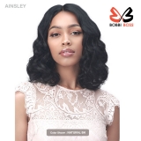 Bobbi Boss 100% Unprocessed Human Hair Lace Part Wig - MHLP0005 AINSLEY