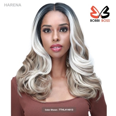 Bobbi Boss Synthetic Hair 13x4 Deep HD Lace Wig - MLF243 HARENA