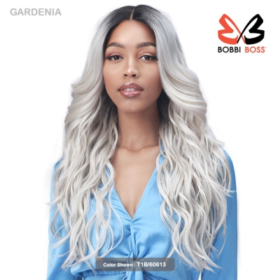 Bobbi Boss Synthetic Hair 5 inch Deep Part HD Lace Front Wig - MLF379 GARDENIA