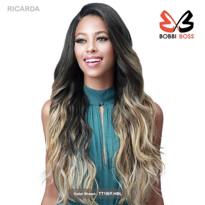 Bobbi Boss Synthetic Hair 13x7 HD Frontal Lace Wig - MLF477 RICARDA