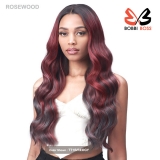Bobbi Boss Synthetic Hair 5 inch Deep Part Lace Front Wig - MLF554 ROSEWOOD
