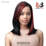 Bobbi Boss Synthetic Hair 4 inch Deep Part Lace Front Wig - MLF555 SHAVANA