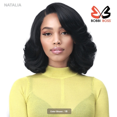 Bobbi Boss Synthetic 13x7 Glueless HD Lace Frontal Wig - MLF602 NATALIA