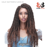 Bobbi Boss Synthetic Hair 4x4 Frontal Lace Wig - MLF615 CALIF BUTTERFLY LOCS 26