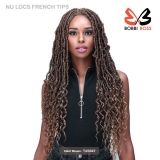 Bobbi Boss Synthetic 4.5 HD Deep Part Braided Lace Front Wig - MLF620 NU LOCS FRENCH TIPS 30