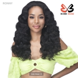 Bobbi Boss Miss Origin Human Hair Blend Full Cap Wig with Drawstring - MOGFC023 RONNY