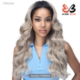 Bobbi Boss Miss Origin Human Hair Blend Full Cap Wig with Drawstring - MOGFC024 TREASA