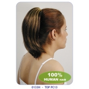 NEW BORN FREE 100% Human Hair Ponytail: TOP PC13/H