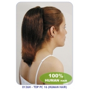 NEW BORN FREE 100% Human Hair Ponytail: TOP PC16/H