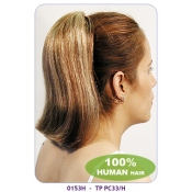 NEW BORN FREE 100% Human Hair Ponytail: TOP PC33/H