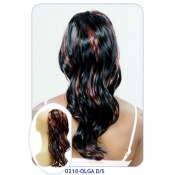 NEW BORN FREE Synthetic Drawstring Ponytail: 0210 OLGA D/S