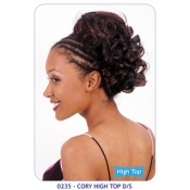 NEW BORN FREE Synthetic Drawstring Ponytail: 0235 COREY HIGH TOP D/S