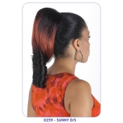 NEW BORN FREE Synthetic Drawstring Ponytail: 0259 SUNNY D/S