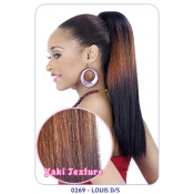 NEW BORN FREE Synthetic Drawstring Ponytail: 0269 LOUIS D/S