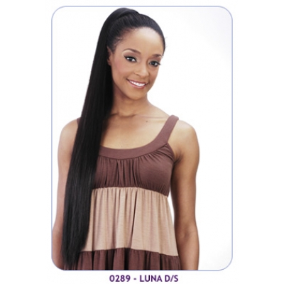 NEW BORN FREE Synthetic Drawstring Ponytail: 0289 LUNA D/S