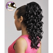 NEW BORN FREE Synthetic Drawstring Ponytail: 0319 PROMISE D/S