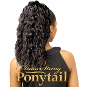 NEW BORN FREE Synthetic Drawstring Ponytail: 0326 MISHA D/S 