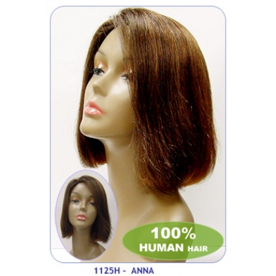 NEW BORN FREE 100% Human Hair Wig: 1125H ANNA