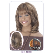 NEW BORN FREE Synthetic Wig: 1213 PEACH (FUSION BAND CAP)