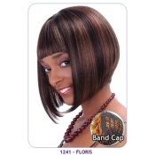 BOGO: NEW BORN FREE Synthetic Wig: 1241 FLORIS (FUSION BAND CAP)