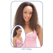 NEW BORN FREE Demi Cap Synthetic Half Wig: 1261 FRIDAY