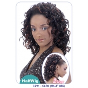 NEW BORN FREE Demi Cap Synthetic Half Wig: 3291 CLEO