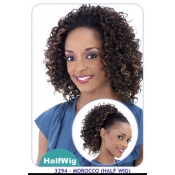 NEW BORN FREE Demi Cap Synthetic Half Wig: 3294 MOROCCO