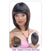 NEW BORN FREE Synthetic Wig: 6028 RASPBERRY (FUSION BAND CAP)