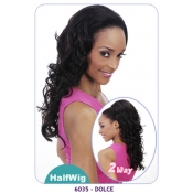NEW BORN FREE Demi Cap Synthetic Half Wig: 6035 DOLCE