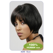 NEW BORN FREE 100% Human Hair Wig: AG40 ELLA