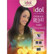 IDOL INDIAN 100% Human Remi Yaki Weave 18s