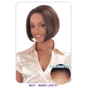 BOGO: NEW BORN FREE Synthetic Magic Lace front Wig: ML51