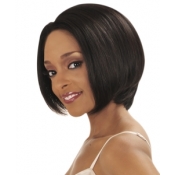 NEW BORN FREE 100% Human Hair Magic Lace front Wig: SHARON