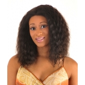 -NEW BORN FREE 100% Human Magic Lace front Wig: MLH13