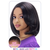 NEW BORN FREE Synthetic Magic Lace front Wig: MLP02