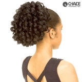 New Born Free Synthetic Drawstring Ponytail - 0361 PEARL