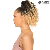 New Born Free Synthetic Drawstring Ponytail - 0374 COOKIE