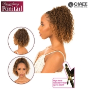 New Born Free Synthetic Drawstring Ponytail - 0378 CHERRY