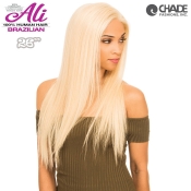 Ali 10A 100% Human Hair Remi Brazilian Full Lace Front Wig Straight 26 (hair length 20) - A10AFS26