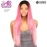 Ali 10A 100% Human Hair Remi Brazilian Full Lace Front Wig Straight 28 (hair length 22) - A10AFS28