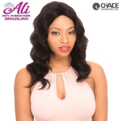 Ali Brazilian Remi Human Hair 7A 360 Frontal Lace Wig 18 - Ocean Wave