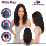 Ali Brazilian Remi Human Hair 7A 360 Frontal Lace Wig 18 - Water Deep